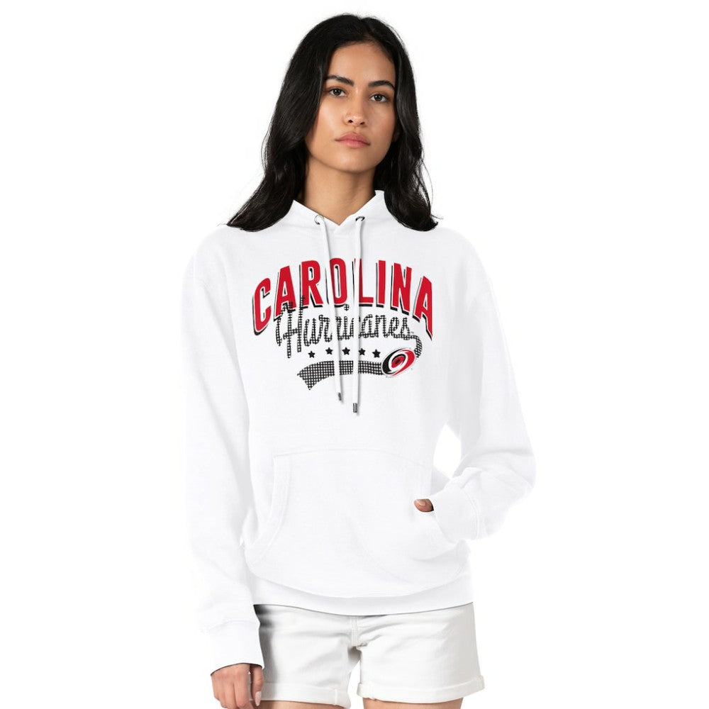 Carolina Hurricanes G-III 4Her by Carl Banks Women's Filigree Logo Pullover Hoodie – White Online