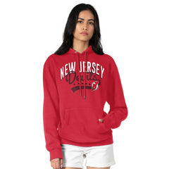New Jersey Devils G-III 4Her by Carl Banks Women's Filigree Logo Pullover Hoodie – Red Sale