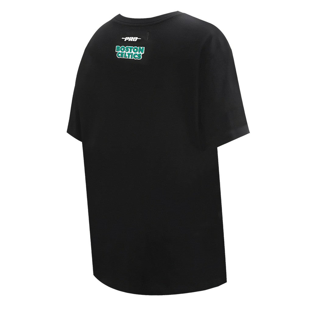 Boston Celtics Pro Standard Women's Script Boyfriend T-Shirt New