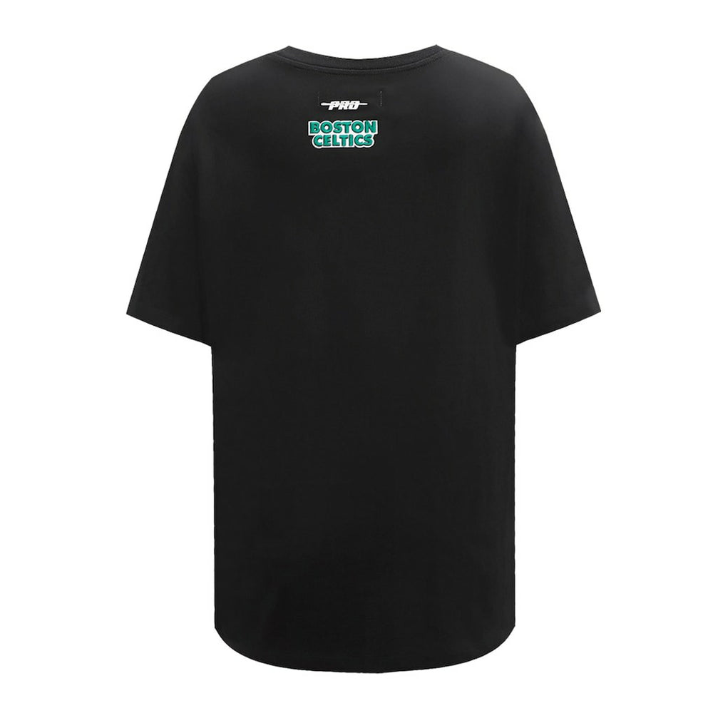 Boston Celtics Pro Standard Women's Script Boyfriend T-Shirt New