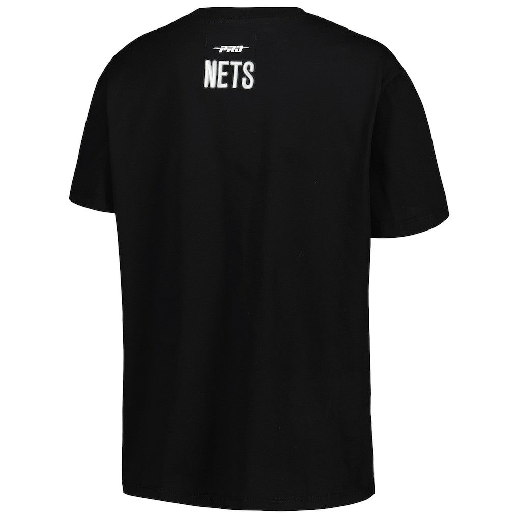 Brooklyn Nets Pro Standard Women's Script Boyfriend T-Shirt On Sale