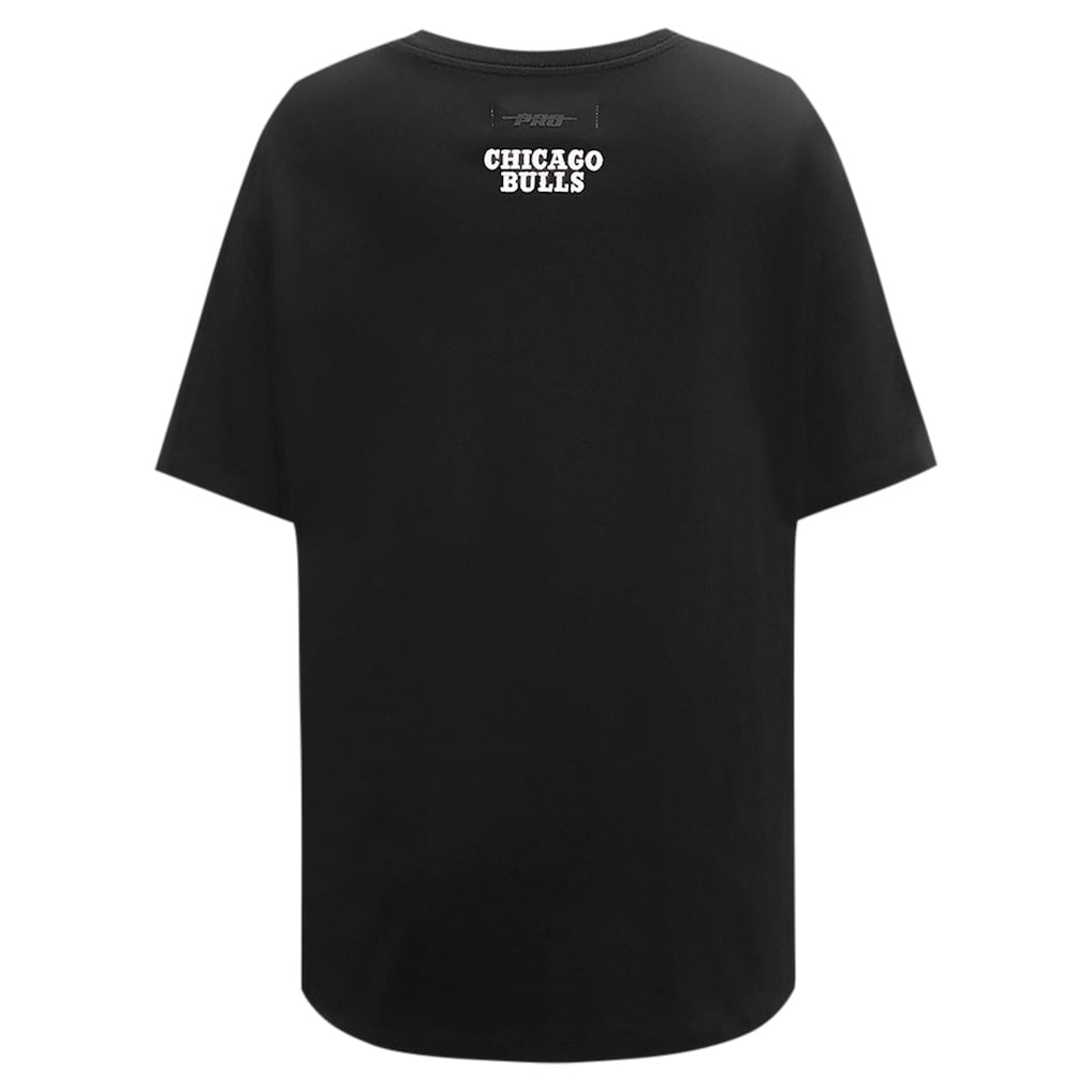 Chicago Bulls Pro Standard Women's Script Boyfriend T-Shirt sale For Sale