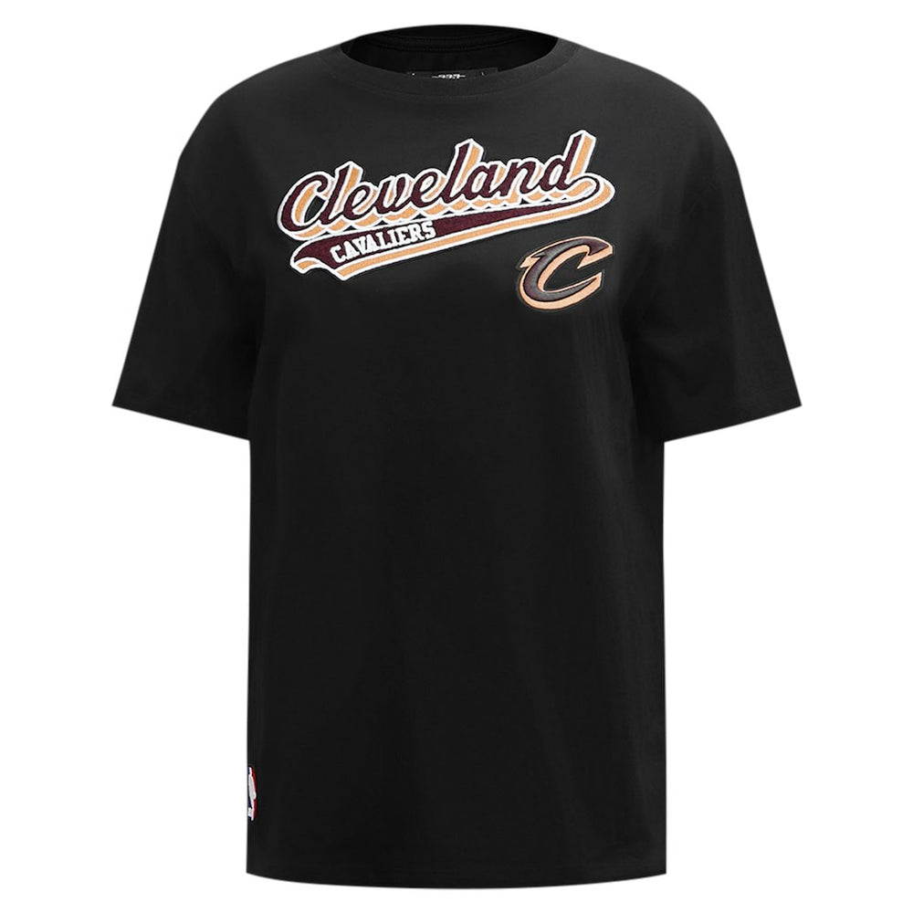 Cleveland Cavaliers Pro Standard Women's Script Boyfriend T-Shirt sale Outlet