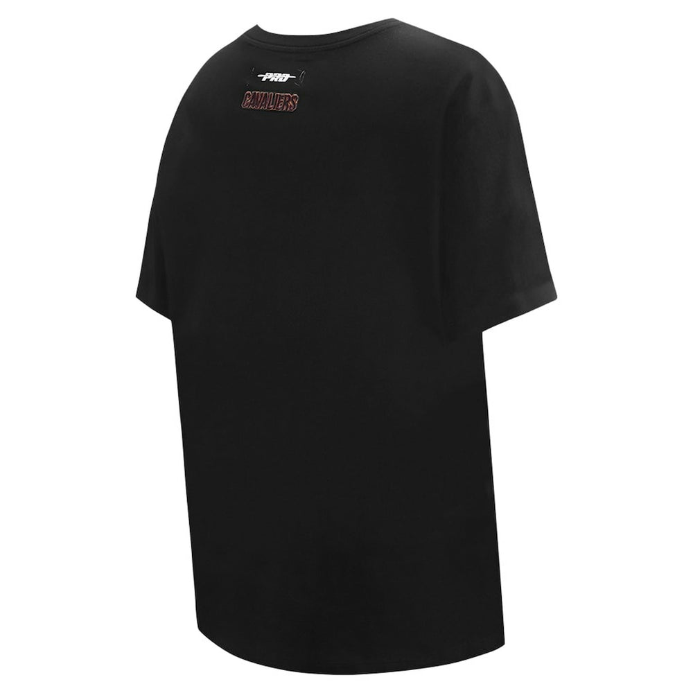 Cleveland Cavaliers Pro Standard Women's Script Boyfriend T-Shirt sale Outlet