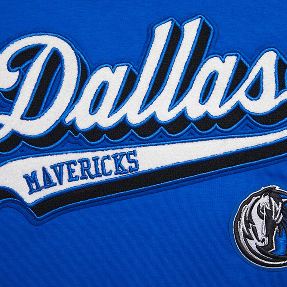 Dallas Mavericks Pro Standard Women's Script Boyfriend T-Shirt sale On Sale