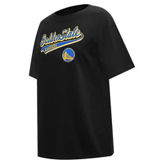 Golden State Warriors Pro Standard Women's Script Boyfriend T-Shirt sale Outlet