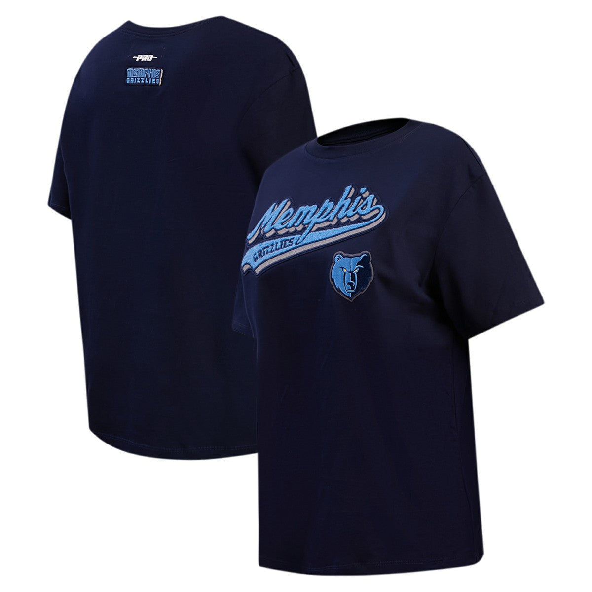 Memphis Grizzlies Pro Standard Women's Script Boyfriend T-Shirt Discount