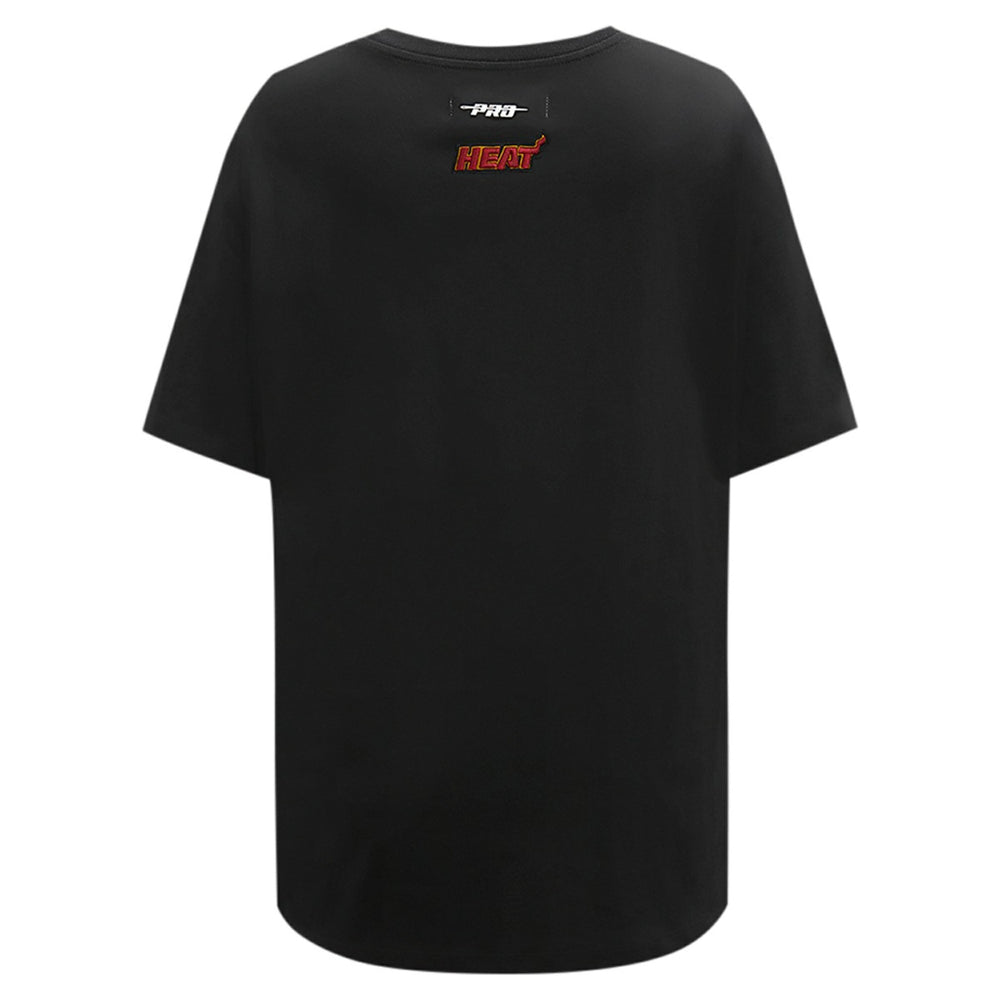 Miami Heat Pro Standard Women's Script Boyfriend T-Shirt Outlet