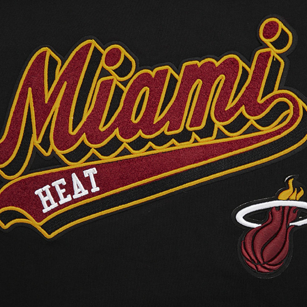 Miami Heat Pro Standard Women's Script Boyfriend T-Shirt Outlet