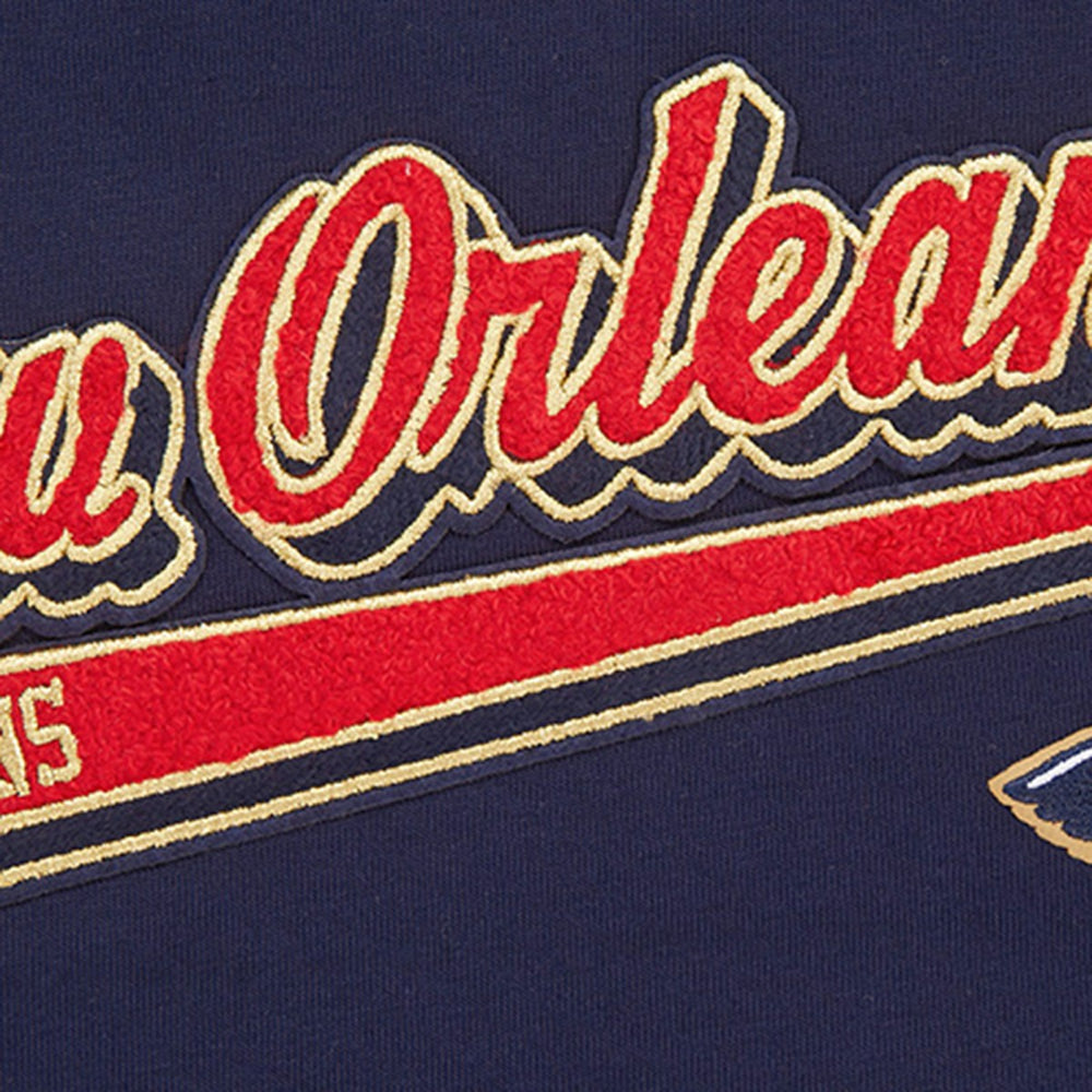 New Orleans Pelicans Pro Standard Women's Script Boyfriend T-Shirt Online