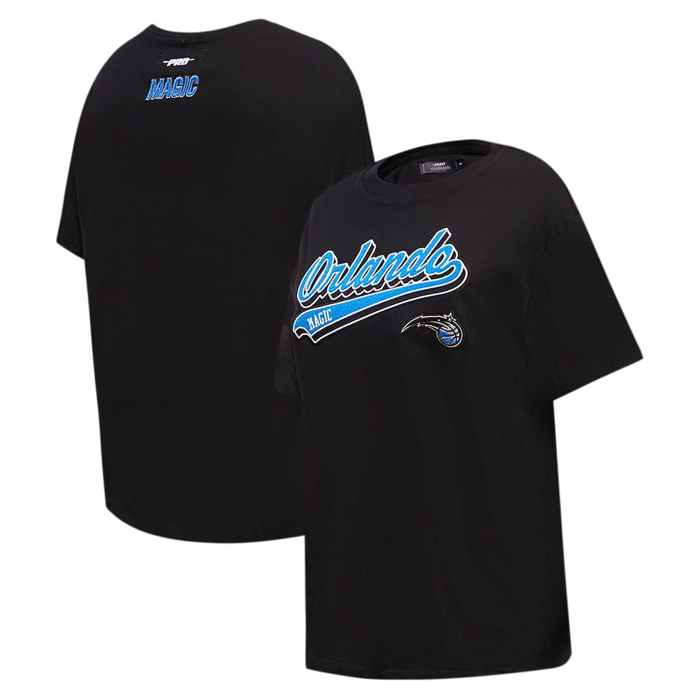 Orlando Magic Pro Standard Women's Script Boyfriend T-Shirt New