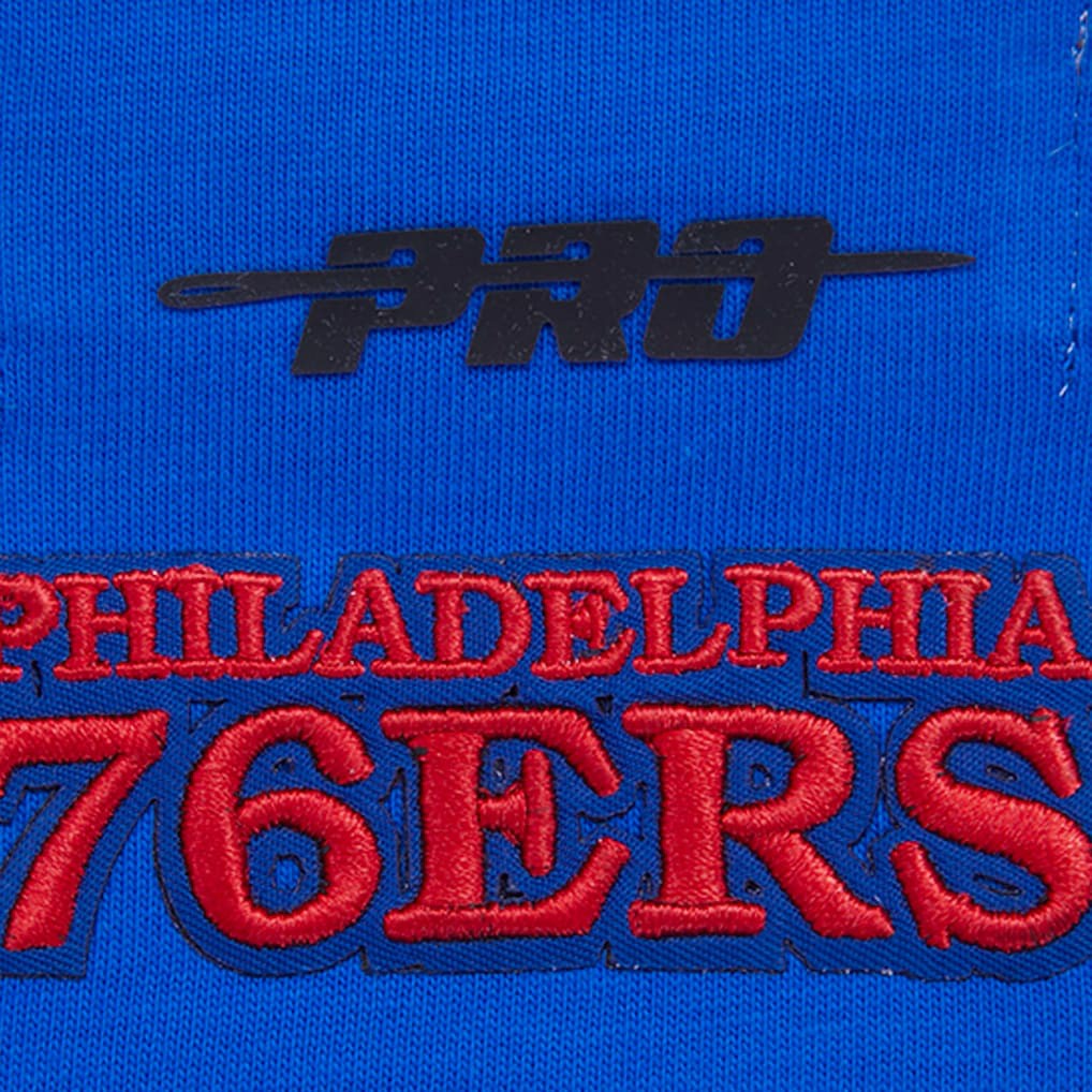 Philadelphia 76ers Pro Standard Women's Script Boyfriend T-Shirt Discount
