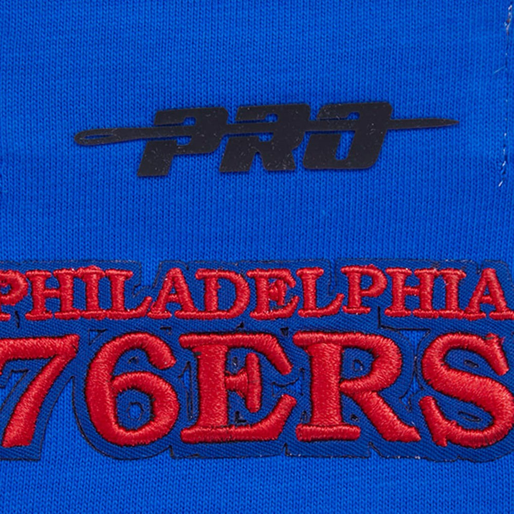 Philadelphia 76ers Pro Standard Women's Script Boyfriend T-Shirt Discount