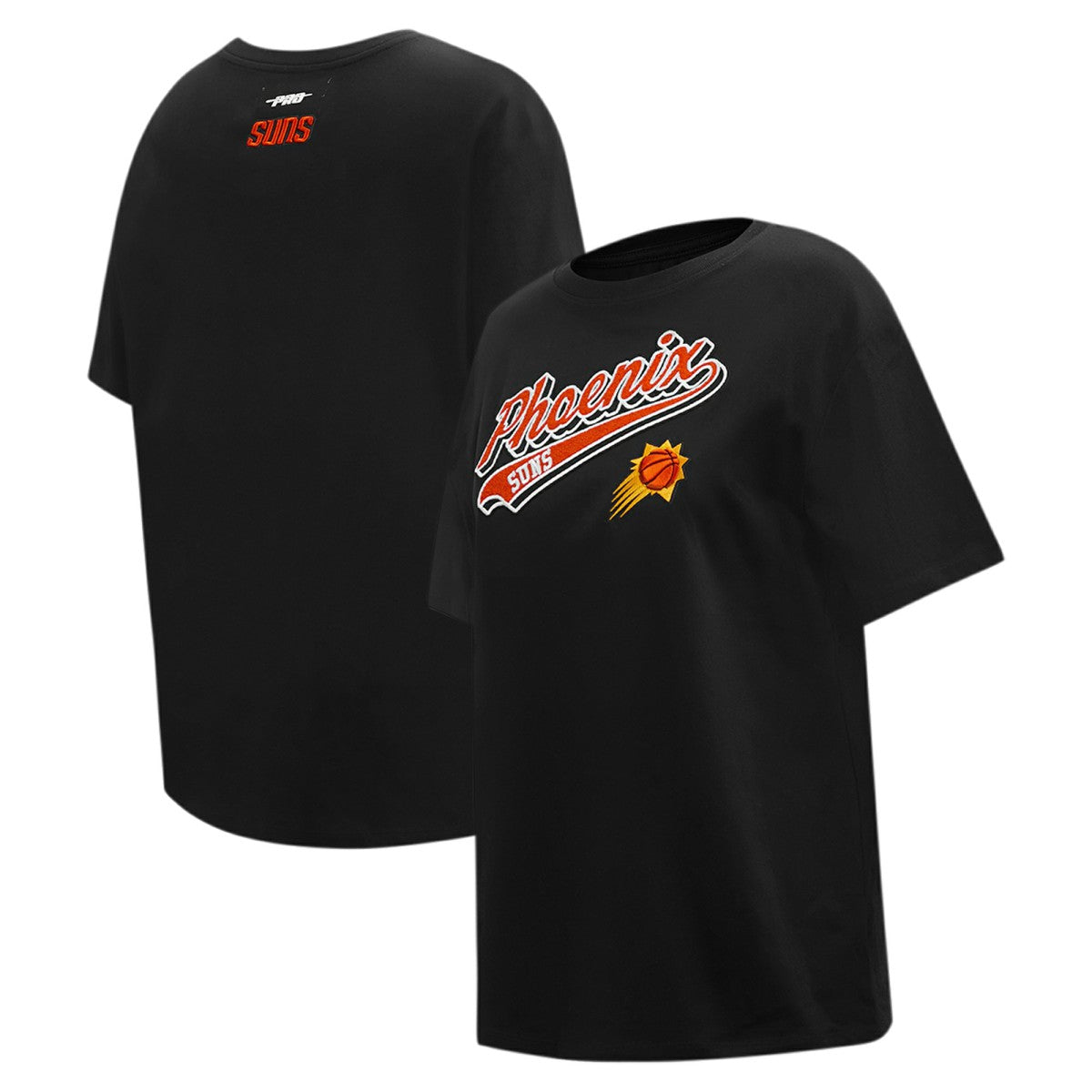 Phoenix Suns Pro Standard Women's Script Boyfriend T-Shirt Outlet