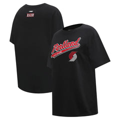 Sacramento Kings Pro Standard Women's Script Boyfriend T-Shirt For Sale
