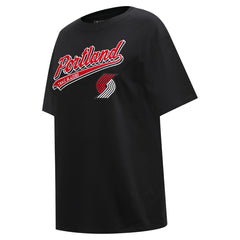 Sacramento Kings Pro Standard Women's Script Boyfriend T-Shirt For Sale