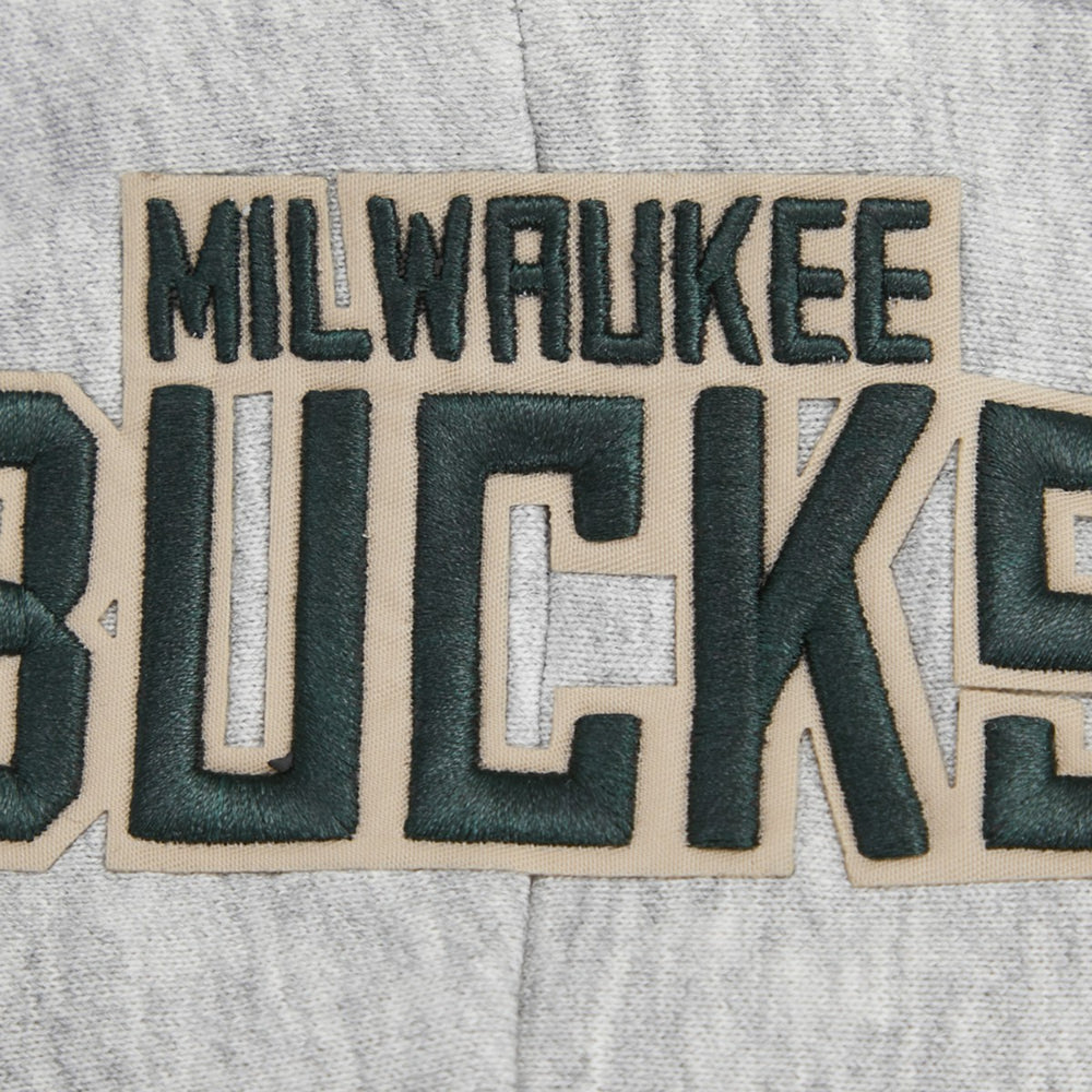 Milwaukee Bucks Pro Standard Women's Script Tail Cropped Pullover Hoodie Discount