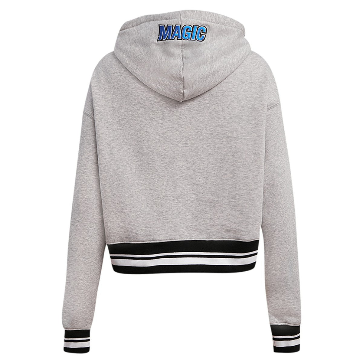 Orlando Magic Pro Standard Women's Script Tail Cropped Pullover Hoodie New