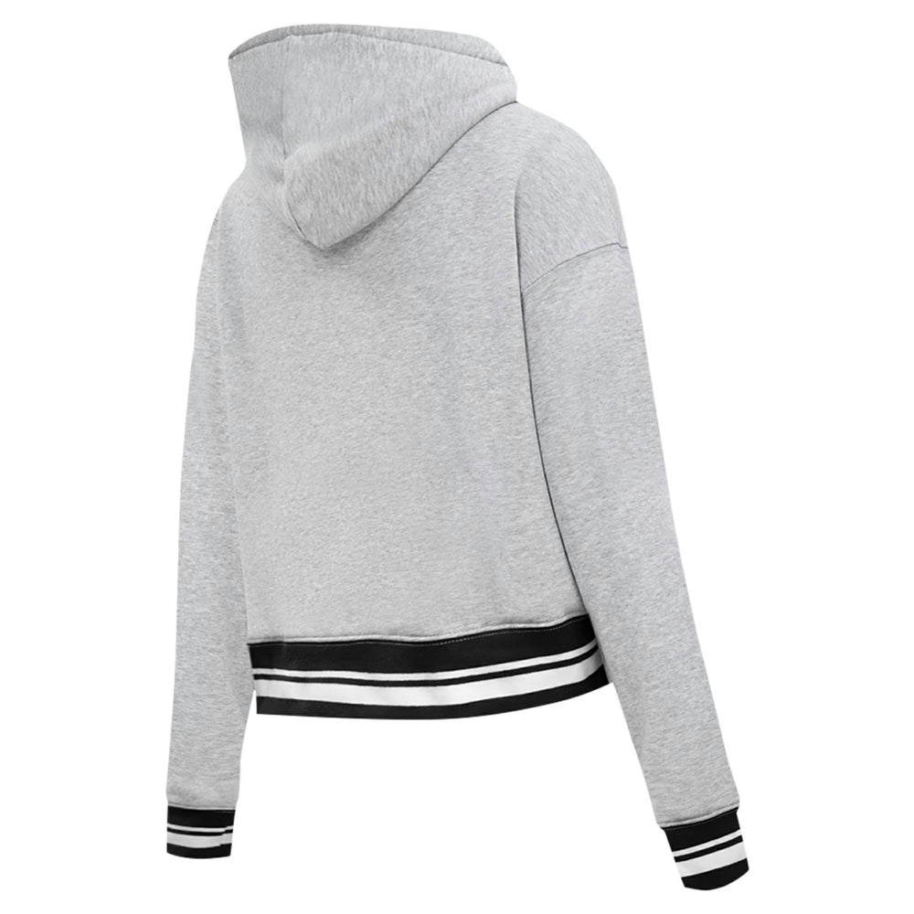 Phoenix Suns Pro Standard Women's Script Tail Cropped Pullover Hoodie On Sale