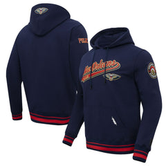 New Orleans Pelicans Pro Standard Script Tail Pullover Hoodie Online