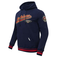 New Orleans Pelicans Pro Standard Script Tail Pullover Hoodie Online