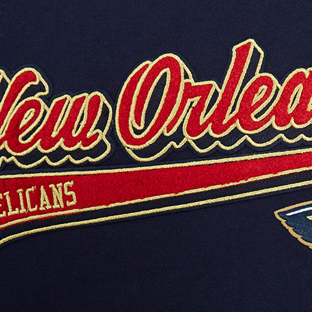 New Orleans Pelicans Pro Standard Script Tail Pullover Hoodie Online