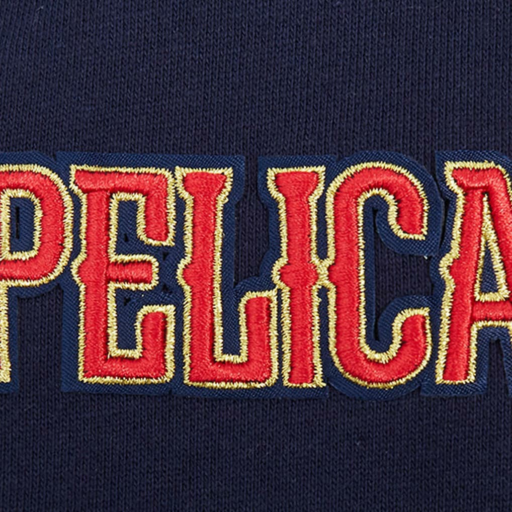 New Orleans Pelicans Pro Standard Script Tail Pullover Hoodie Online