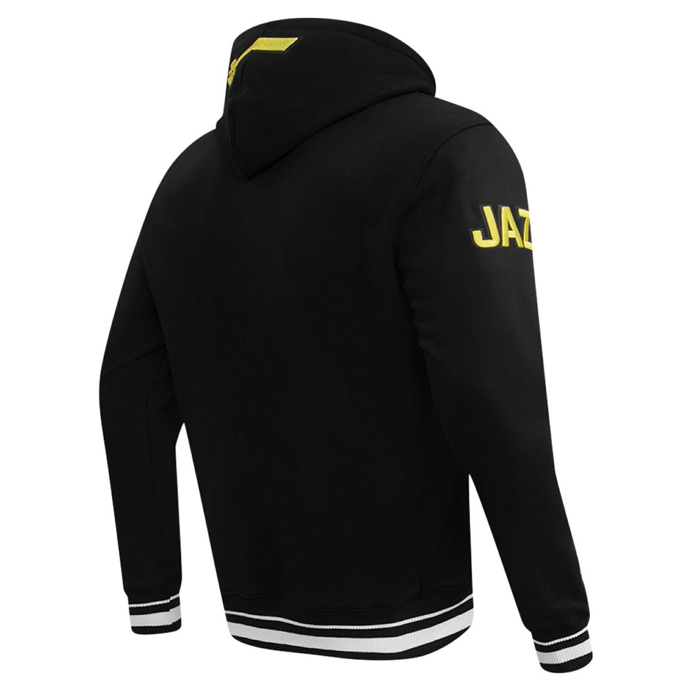 Utah Jazz Pro Standard Script Tail Pullover Hoodie Outlet