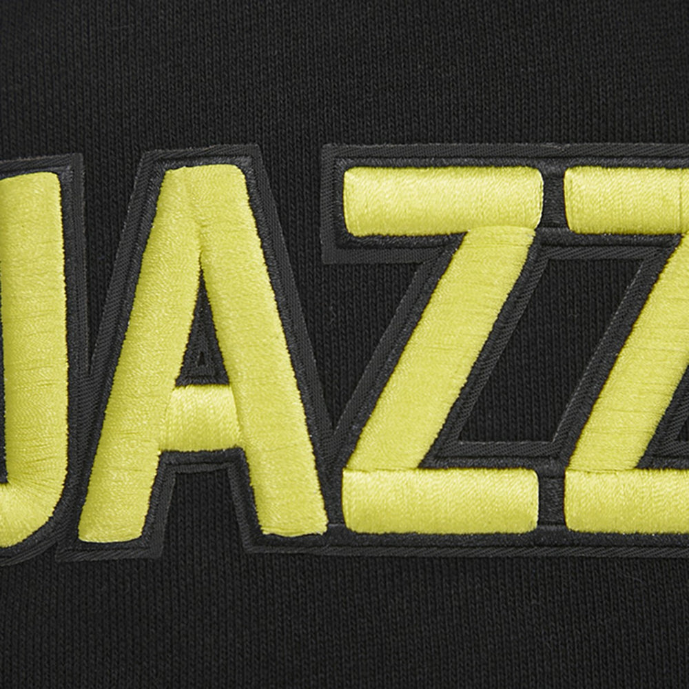 Utah Jazz Pro Standard Script Tail Pullover Hoodie Outlet