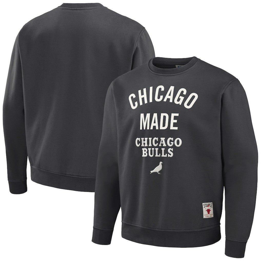 Chicago Bulls NBA x Staple Plush Pullover Sweatshirt Outlet