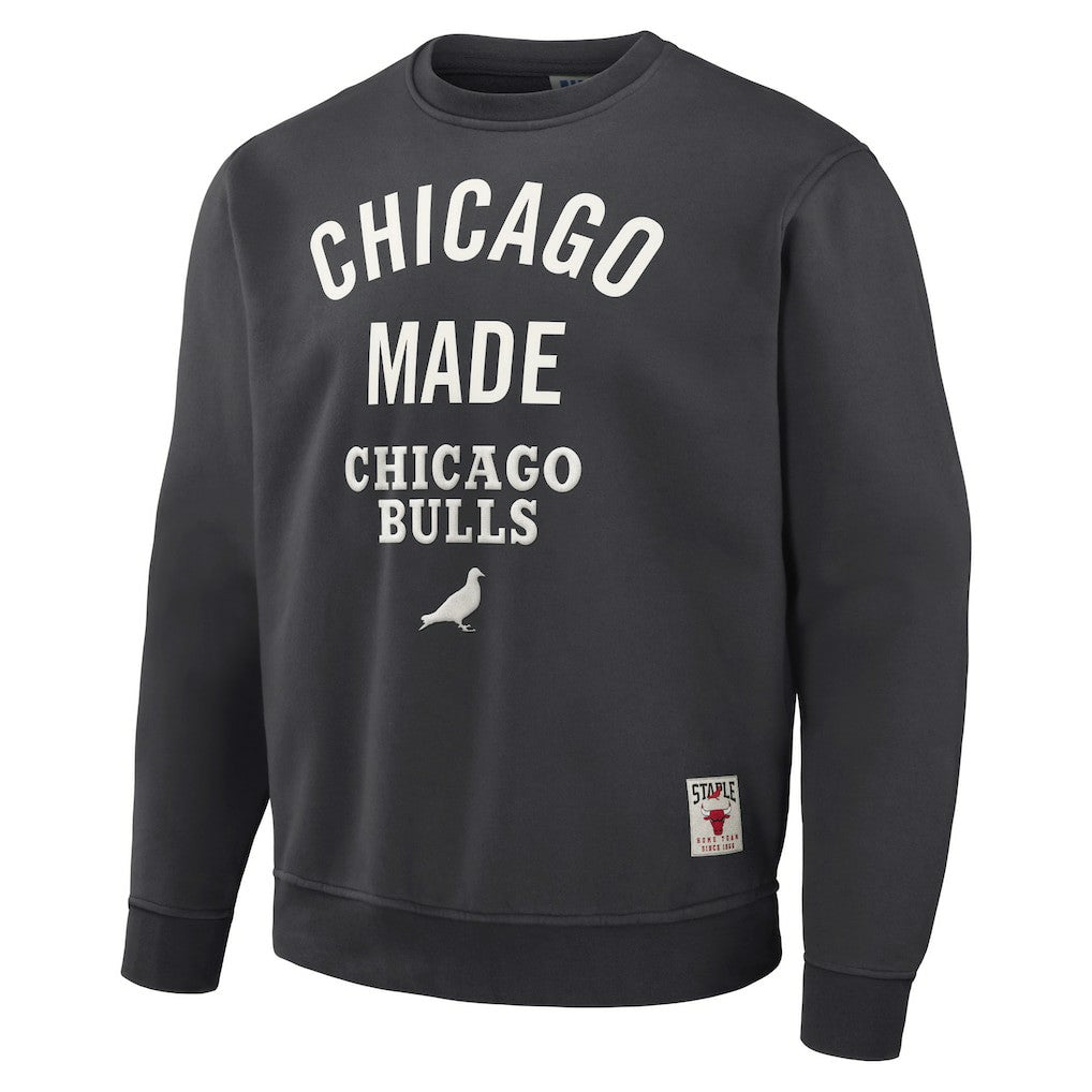 Chicago Bulls NBA x Staple Plush Pullover Sweatshirt Outlet