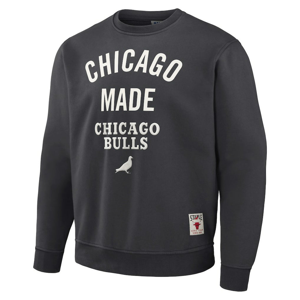 Chicago Bulls NBA x Staple Plush Pullover Sweatshirt Outlet