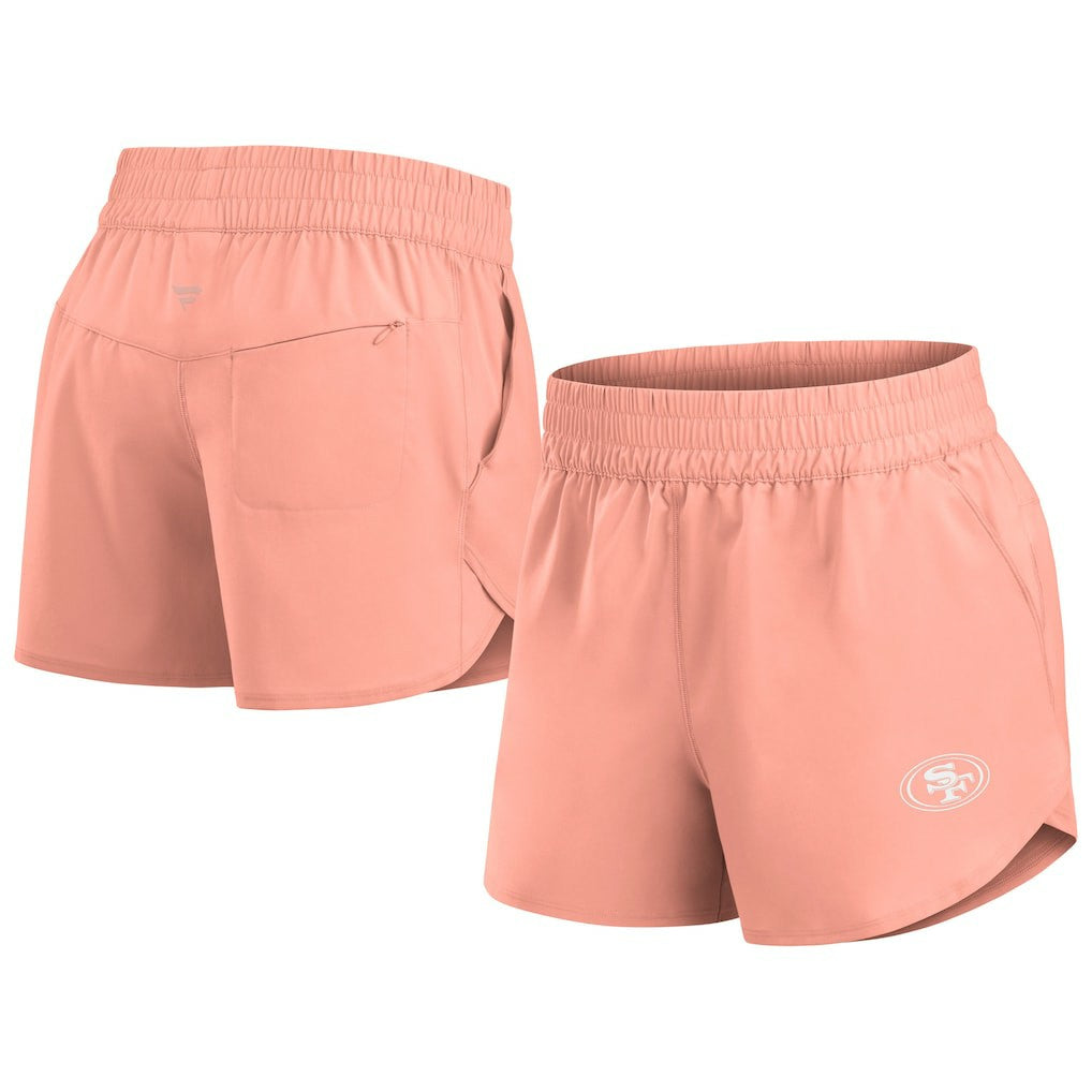 San Francisco 49ers Fanatics Women's Front Office Woven Shorts