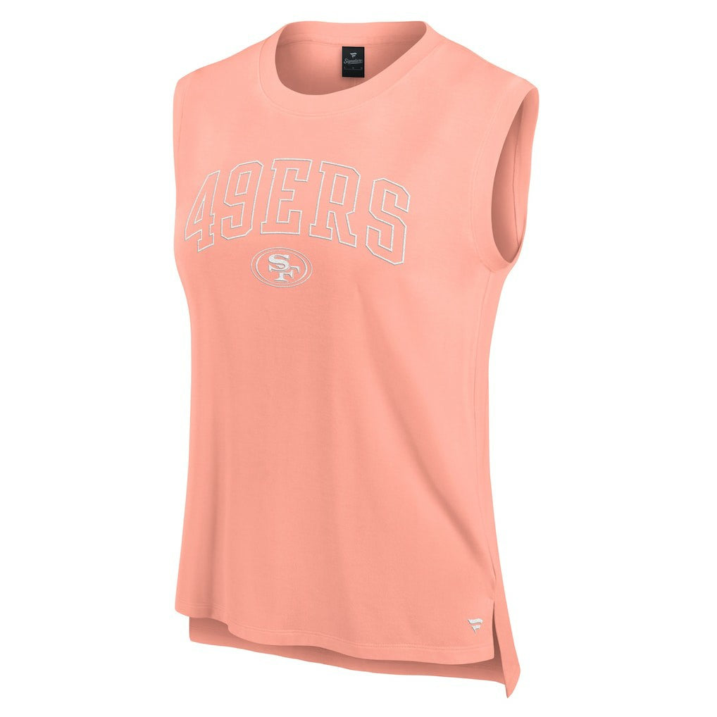 San Francisco 49ers Fanatics Women's Studio Gym Tank Top