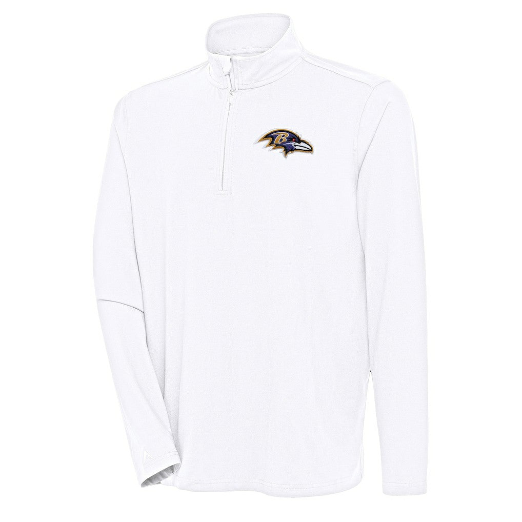 Baltimore Ravens  Antigua Hunk Quarter-Zip Pullover Top