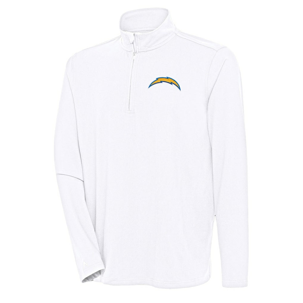 Los Angeles Chargers  Antigua Hunk Quarter-Zip Pullover Top