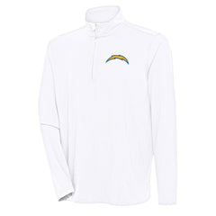 Los Angeles Chargers  Antigua Hunk Quarter-Zip Pullover Top