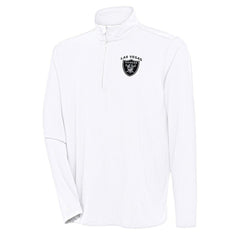 Las Vegas Raiders  Antigua Hunk Quarter-Zip Pullover Top