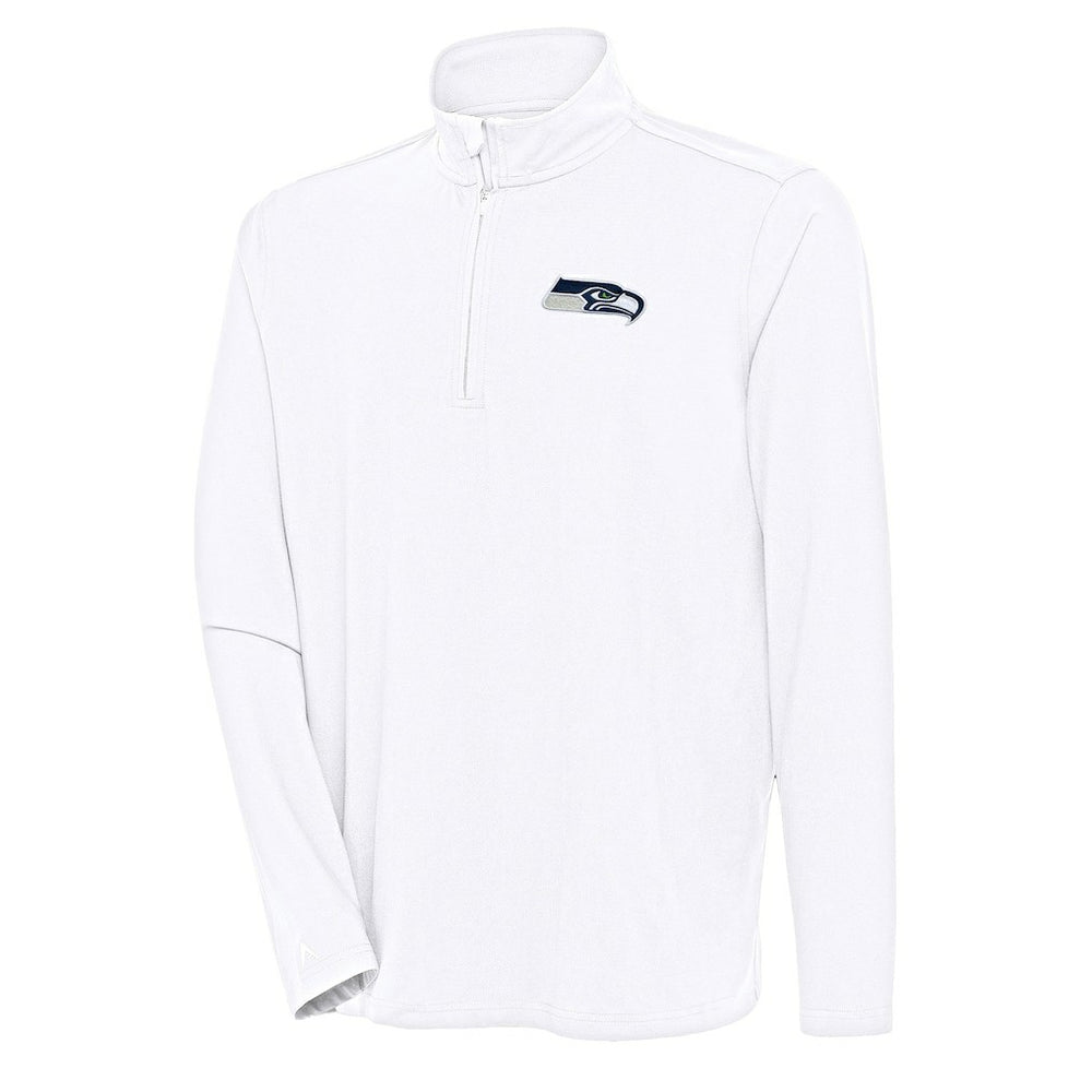 Seattle Seahawks  Antigua Hunk Quarter-Zip Pullover Top