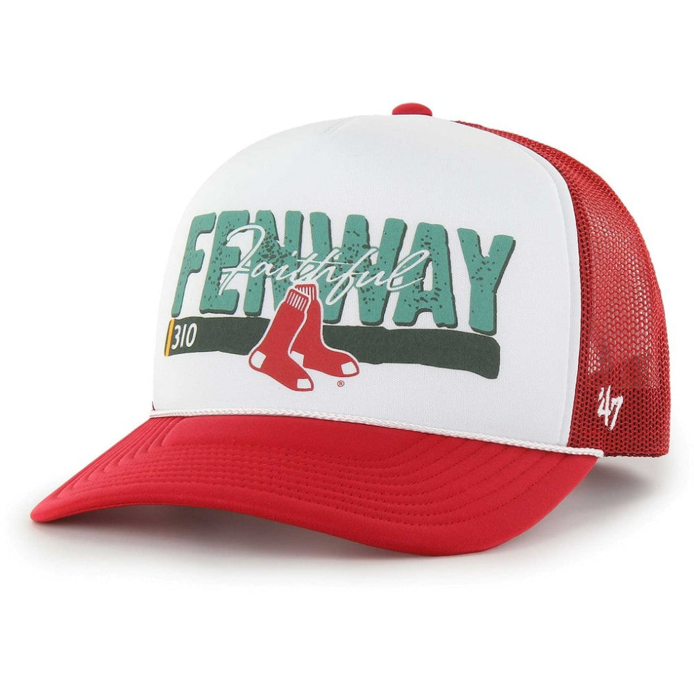Boston Red Sox '47 Retro Region Foam Trucker Adjustable Hat | MLB For sale