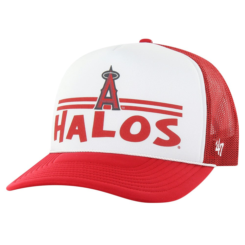 Los Angeles Angels '47 Retro Region Foam Trucker Adjustable Hat | MLB Online