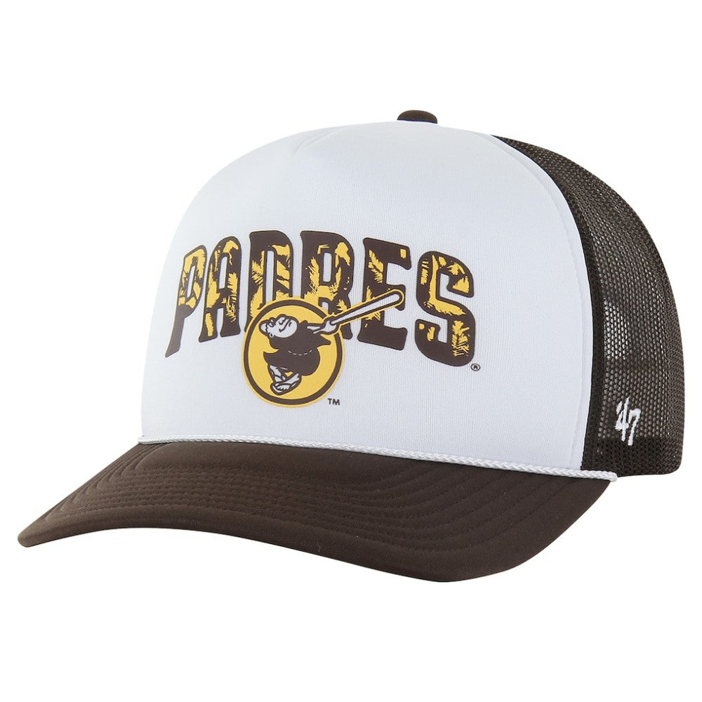 San Diego Padres '47 Retro Region Foam Trucker Adjustable Hat | MLB Online