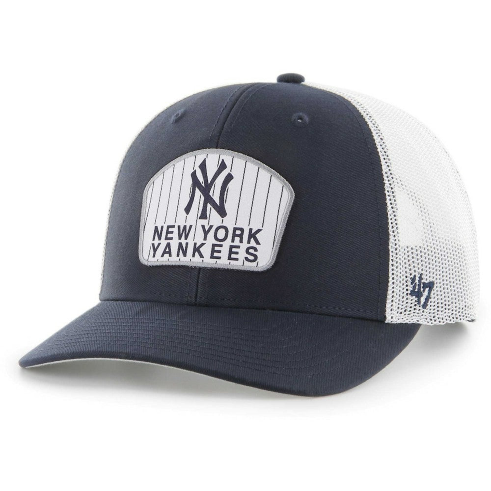 New York Yankees '47 Retro Region Patch Trucker Adjustable Hat | MLB Sale