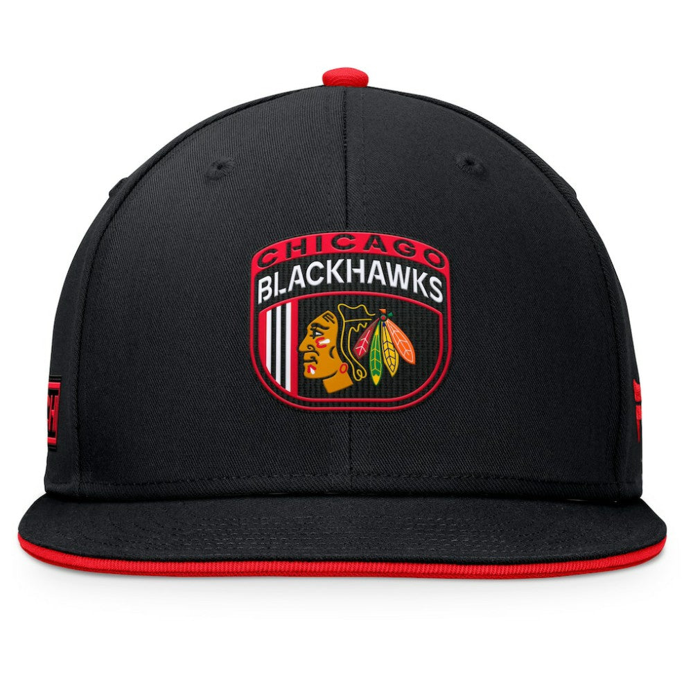 Chicago Blackhawks Fanatics 2024 NHL Draft Snapback Hat Online