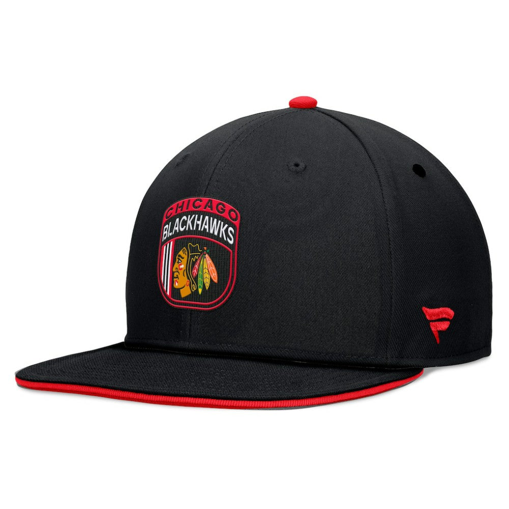 Chicago Blackhawks Fanatics 2024 NHL Draft Snapback Hat Online