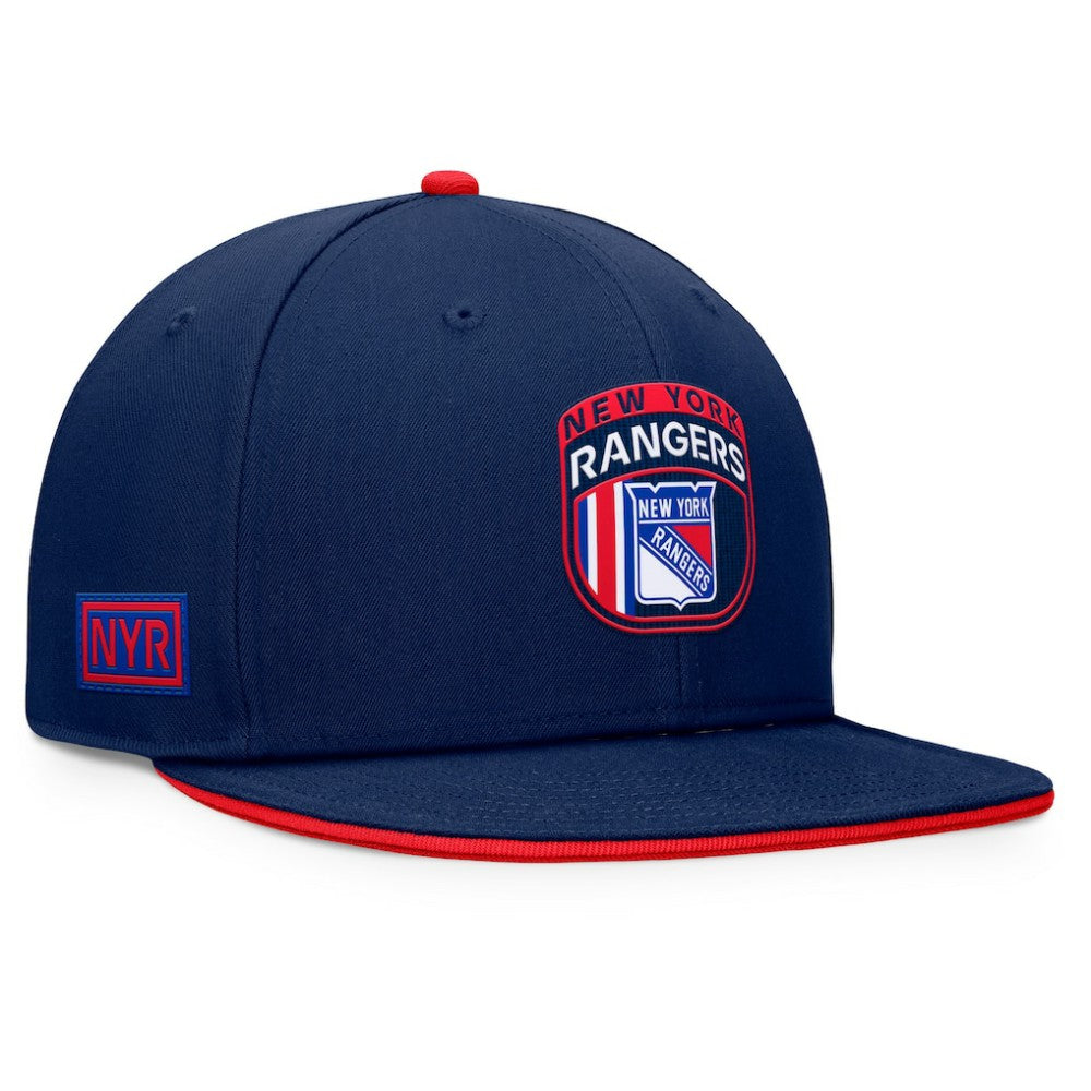 New York Rangers Fanatics 2024 NHL Draft Snapback Hat For Sale