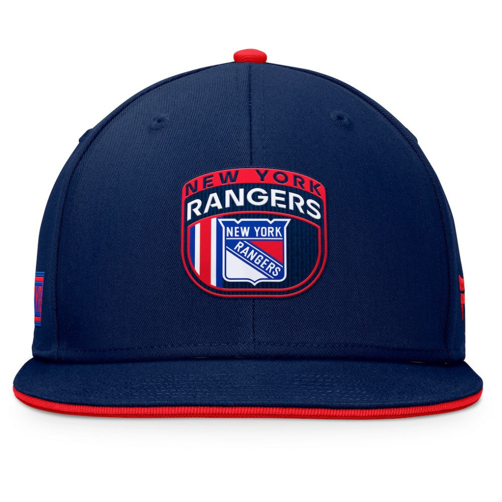 New York Rangers Fanatics 2024 NHL Draft Snapback Hat For Sale
