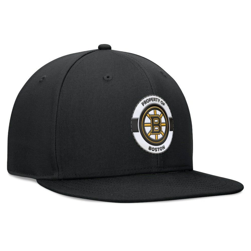 Boston Bruins Fanatics Authentic Pro Training Camp Snapback Hat Sale