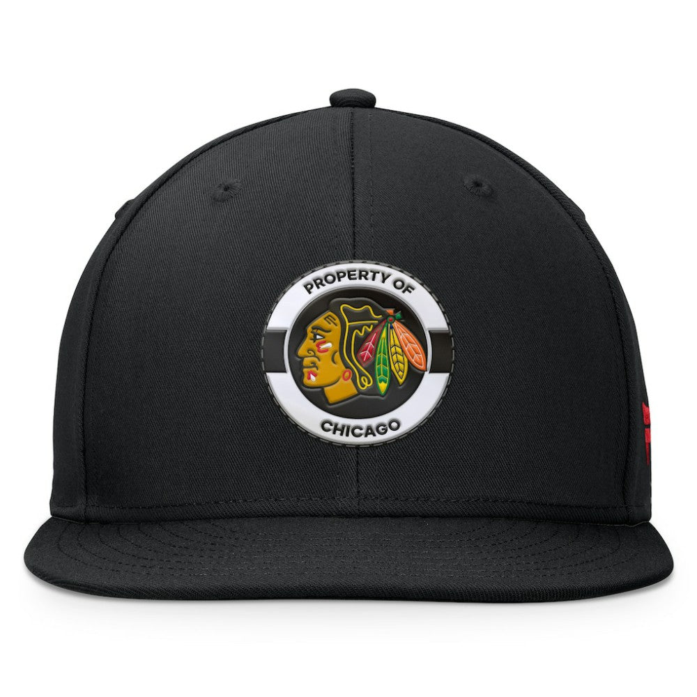 Chicago Blackhawks Fanatics Authentic Pro Training Camp Snapback Hat Online