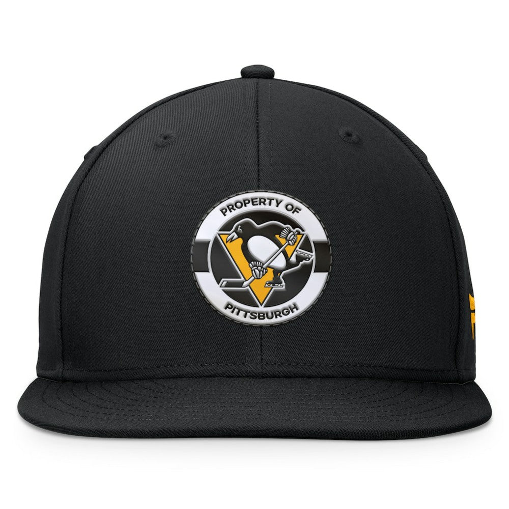 Pittsburgh Penguins Fanatics Authentic Pro Training Camp Snapback Hat Outlet